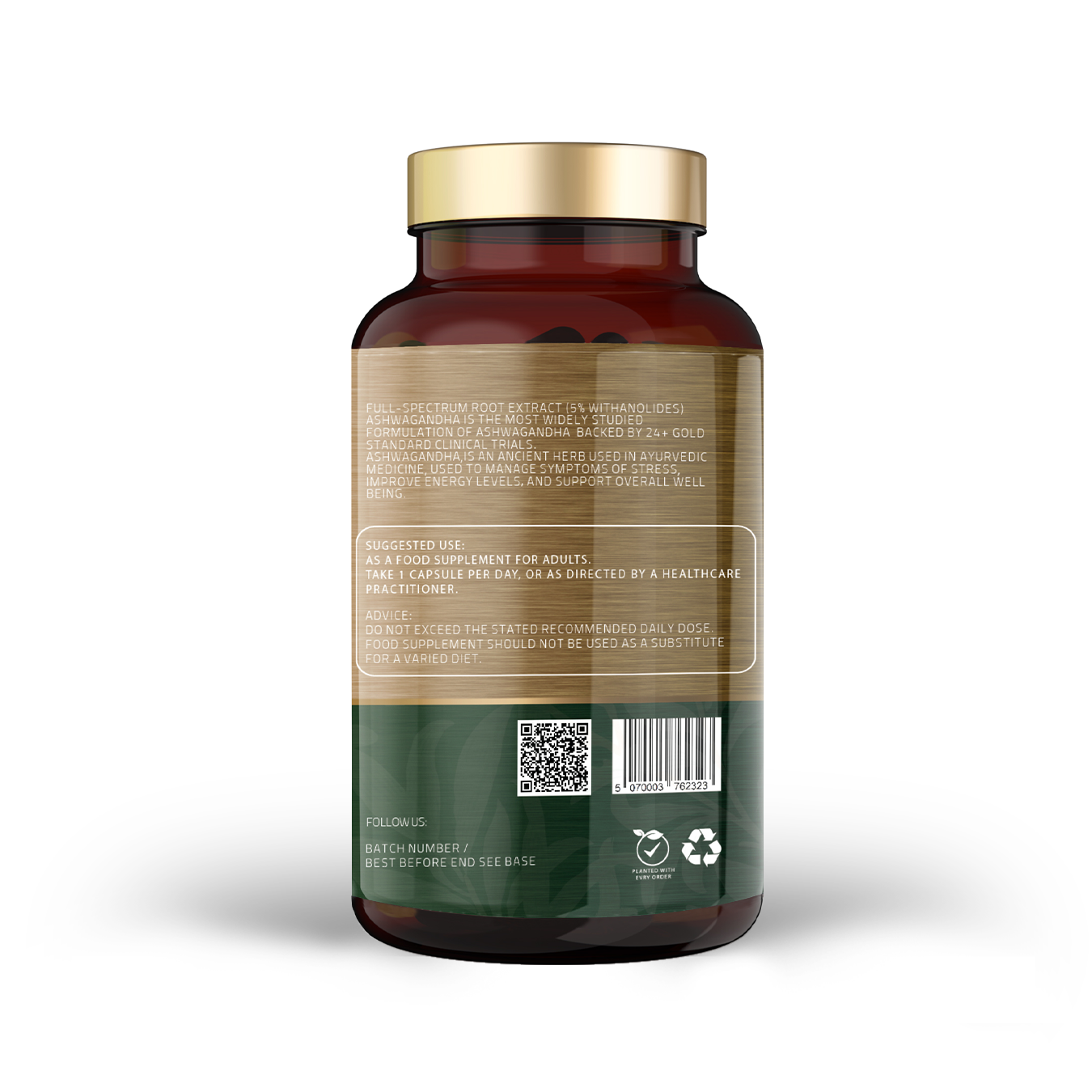 Organic Ashwagandha – 10:1 Extract